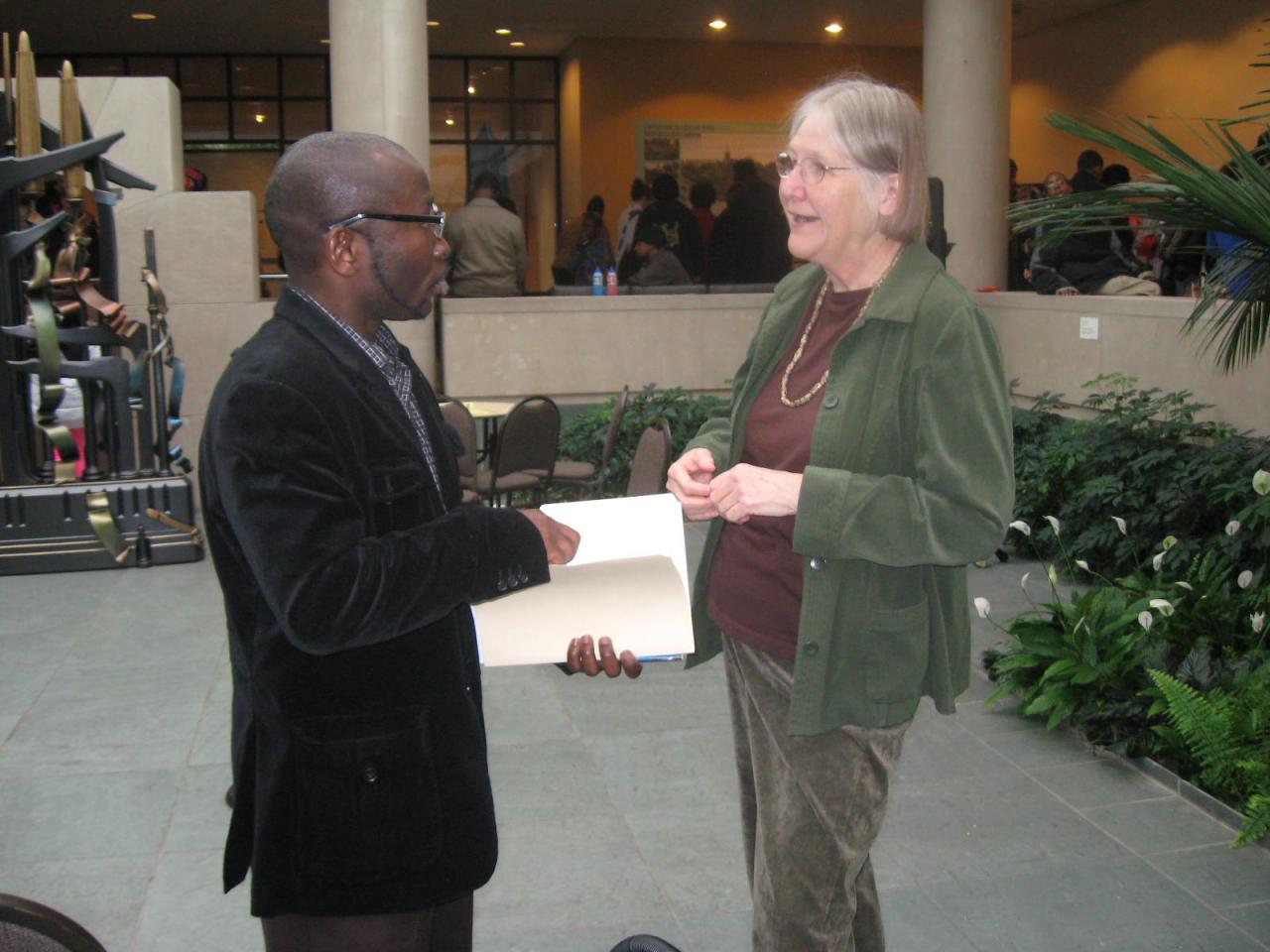 Dr Adabra With Provost Long 